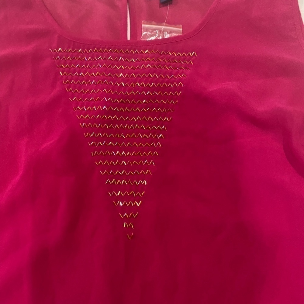Romans women plus size pink tank top scoop neck 30W - Picture 4 of 9